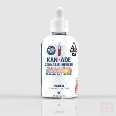 NAKED Medible Mixer 1000mg THC by Kan+Ade obtain high